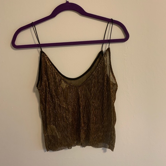 Urban outfitters sheer sparkling top - Picture 2 of 2